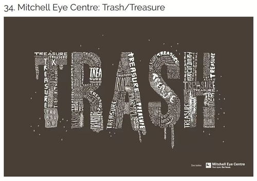 38个令人惊叹的字体创意广告设计